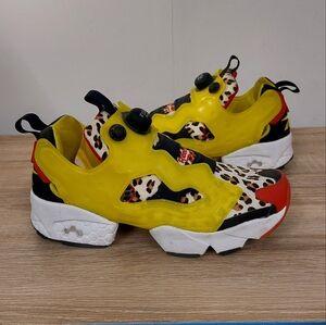 Reebok Fury Insta Pump limited leopard m 7/ w 8.5 new